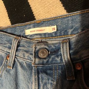 Levi’s Distressed High Waist Wedgie Jeans